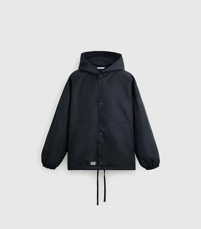 Hooded technical jacket - Image 1