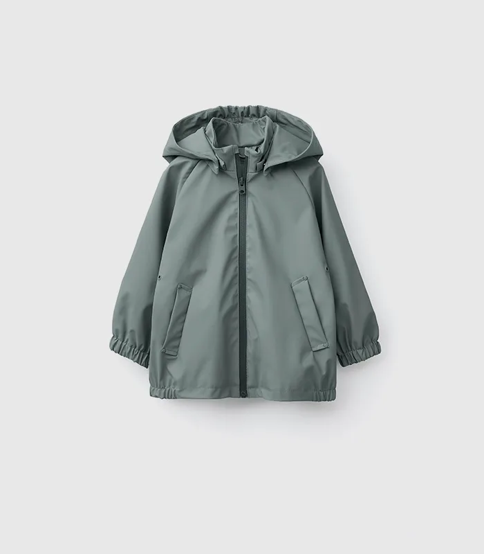 Rubberised raincoat - Image 1