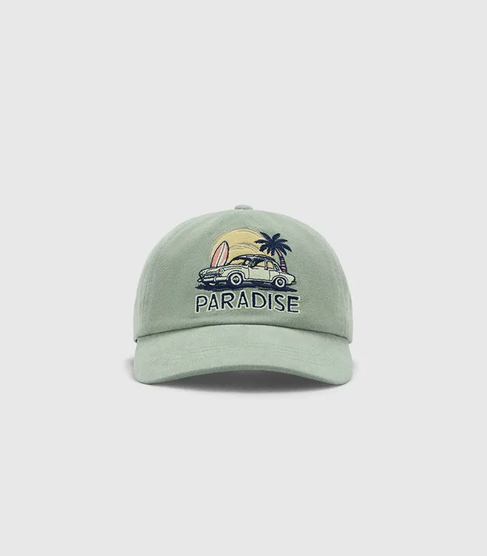 Tropical print cap - Image 1